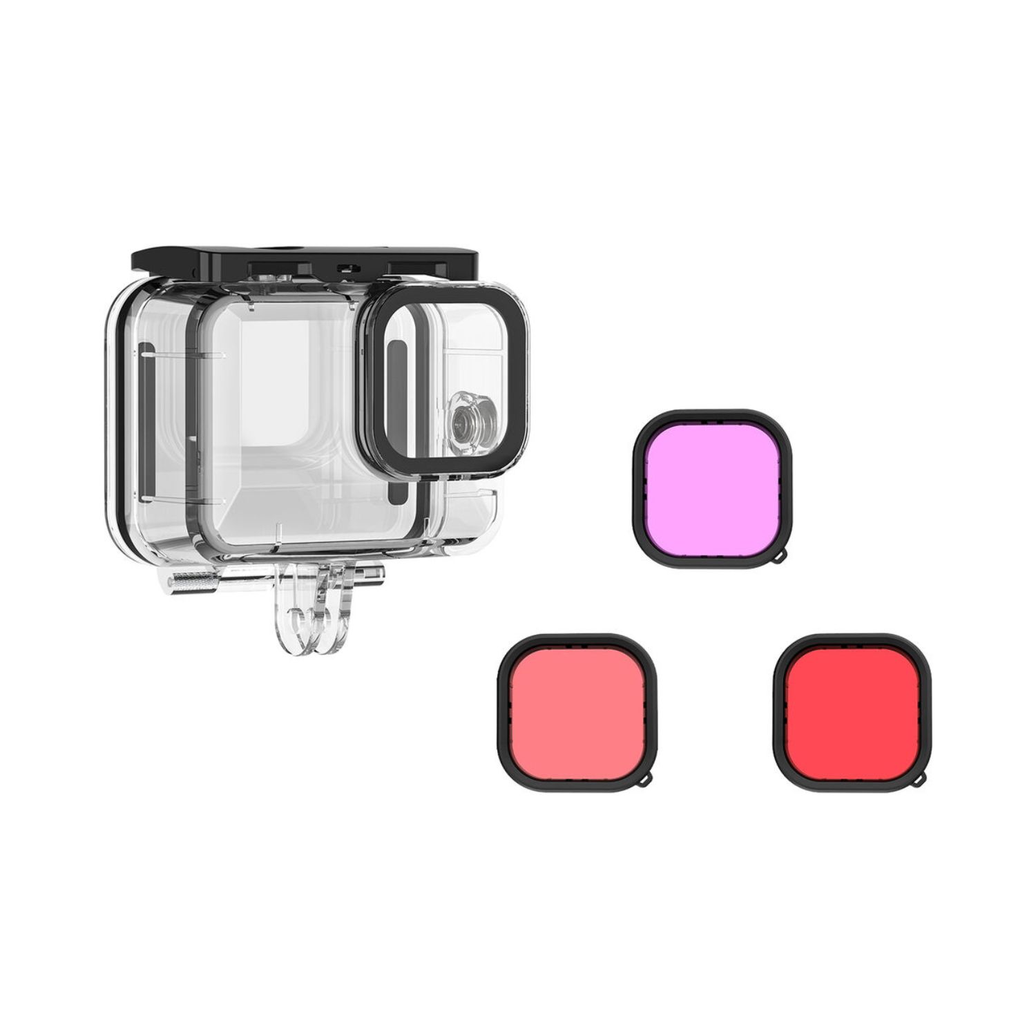 Telesin-GP-WTP-904-45M-Diving-Waterproof-Case-with-Lens-Filter-for-GoPro-Hero-Online-Buy-India - Hey Jimmy
